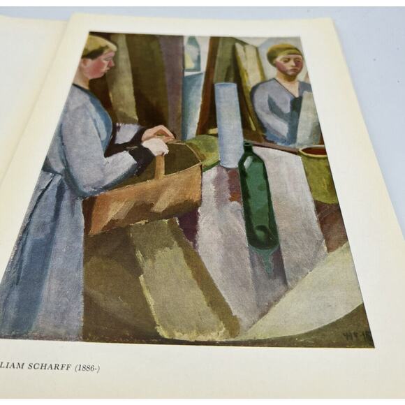 Magazine Nordisk Malerkunst 40 Reproductions Famous Artists Folio 1950 Denmark - Picture 6 of 9